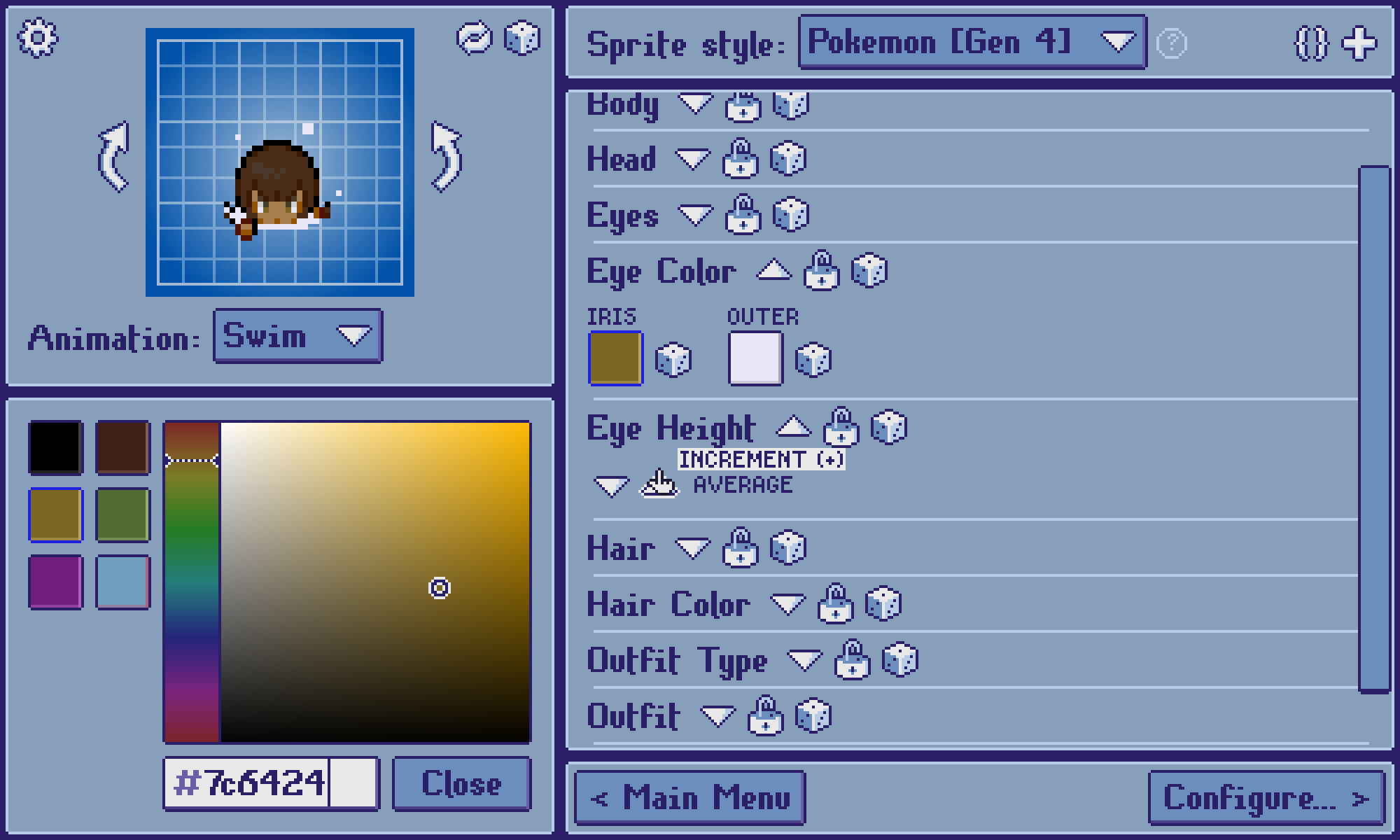 Screenshot 4 for Top Down Sprite Maker – Pixel Art Character Creator