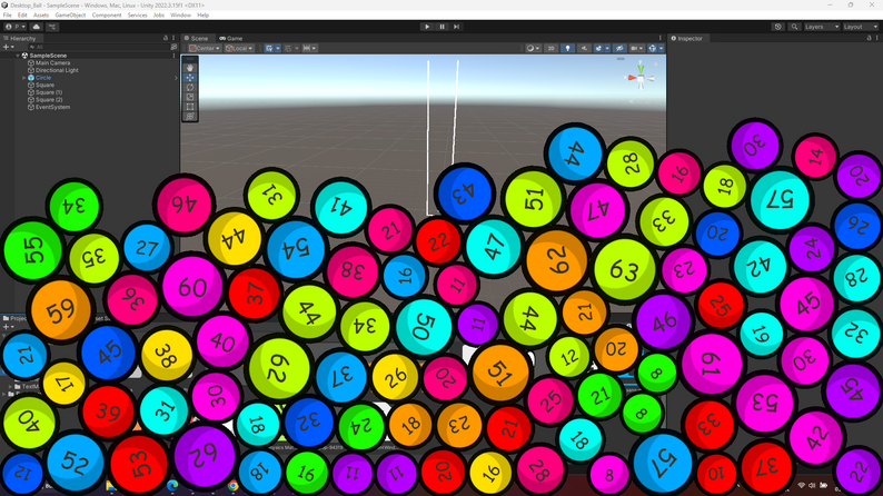 Bouncing Balls - Desktop by CofreDeMiscelaneos, [Random Adjective]