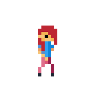 Simple Pixel Art Character By Diego S Seabra