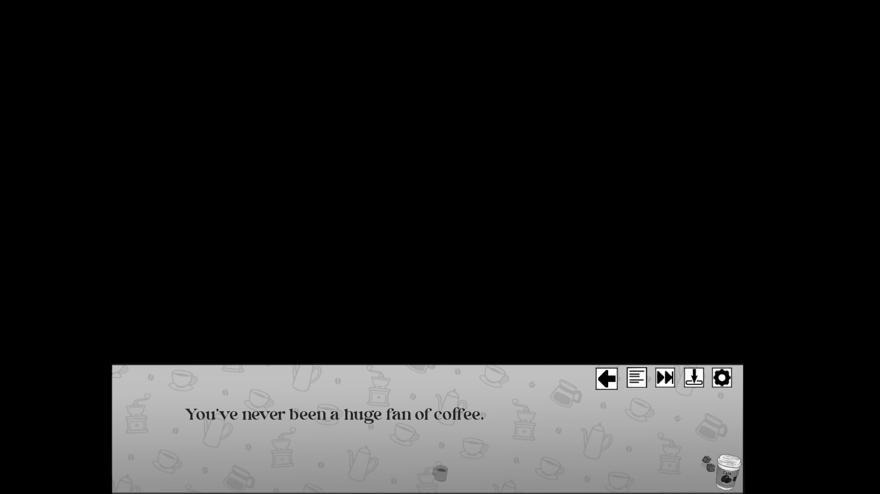Screenshot 2 for Dark Roast Romance
