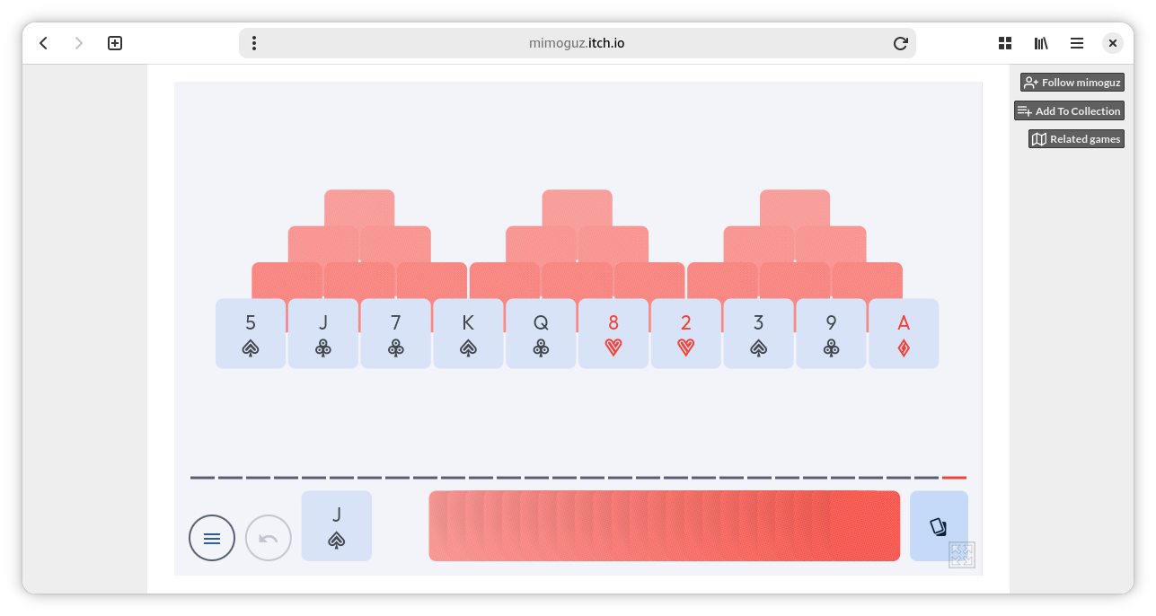 Screenshot 2 for TriPeaks NEUE