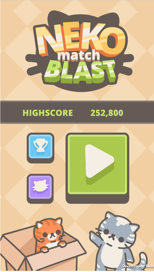 Screenshot 2 for Neko Match Blast