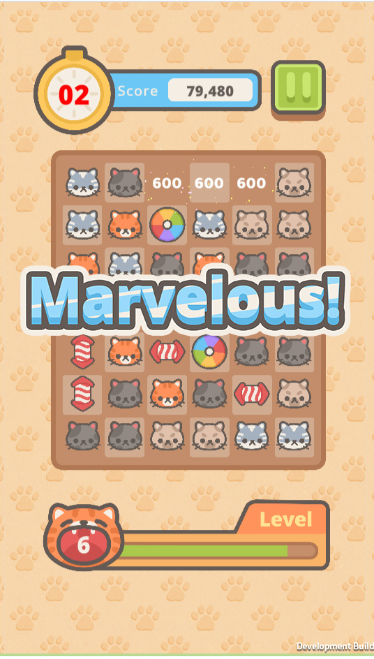 Screenshot 4 for Neko Match Blast