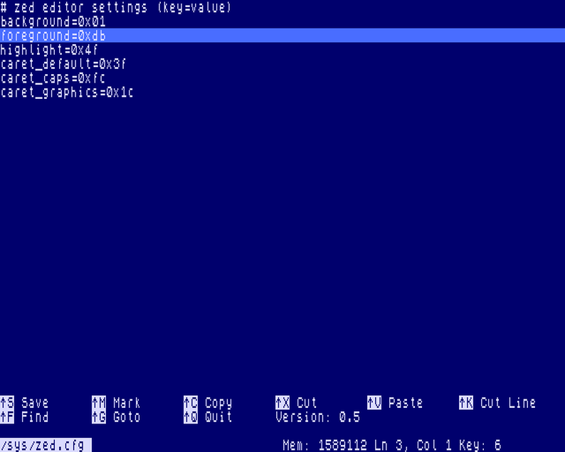 ZED Text Editor by taylorza