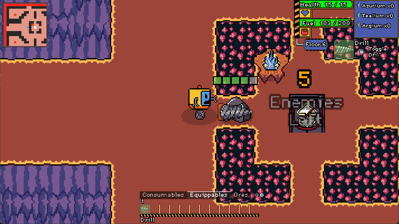 Screenshot 2 for Drill Bot Delver
