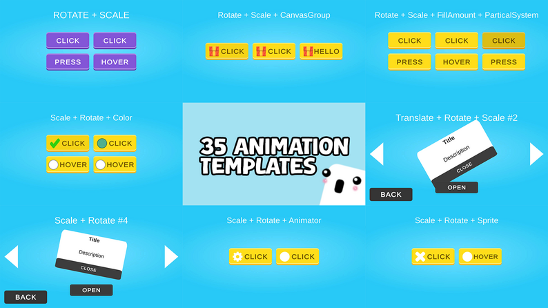 UI Animation [Unity] by TkKoi