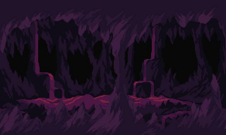 Lava Caves - Fantasy Pixel Art Tileset by aamatniekss