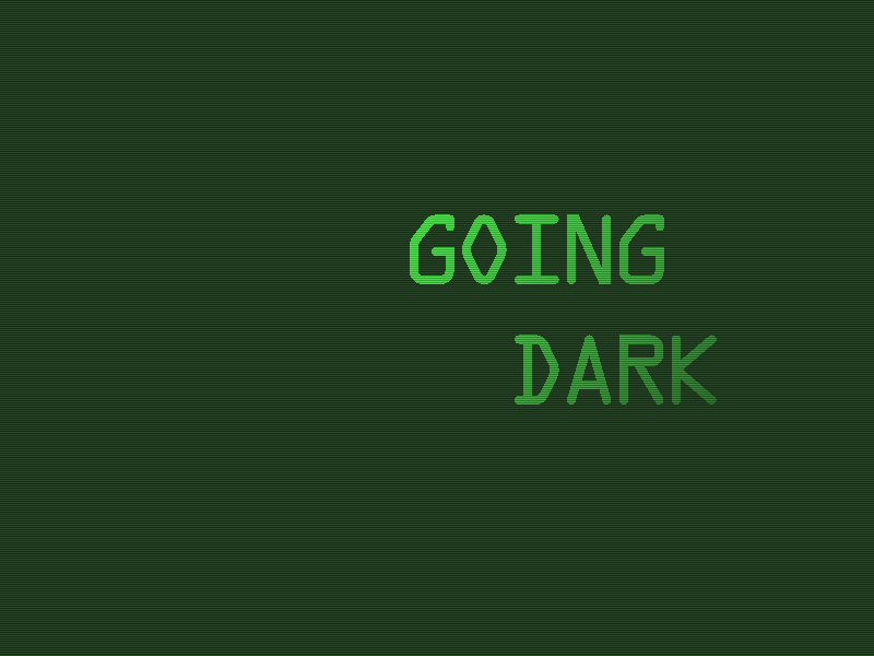 Cover image for Going Dark