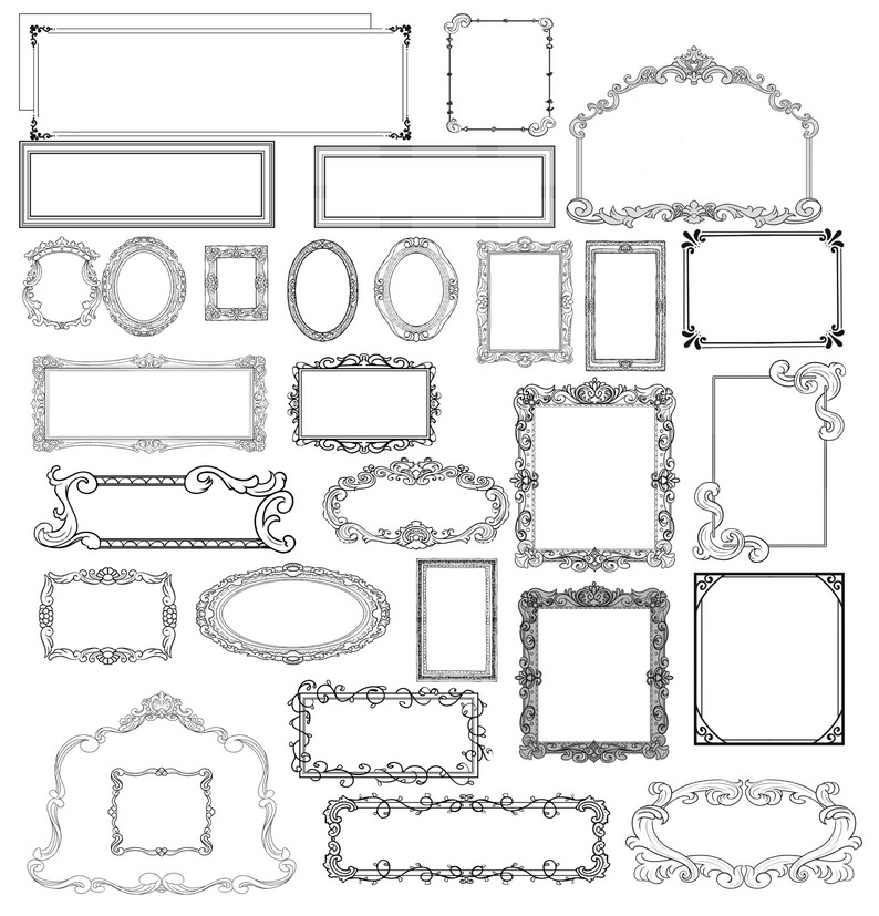 Frame Asset Frame Asset Pack by K-Ramstack