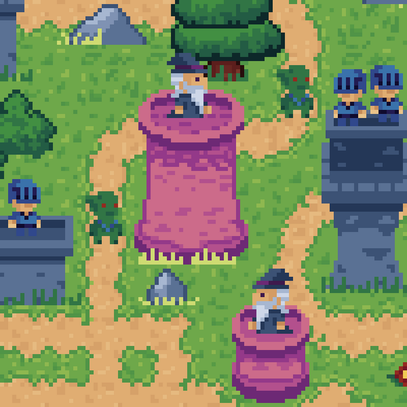 Tiny Tower Defense Assets by Ilustra Mundo Games