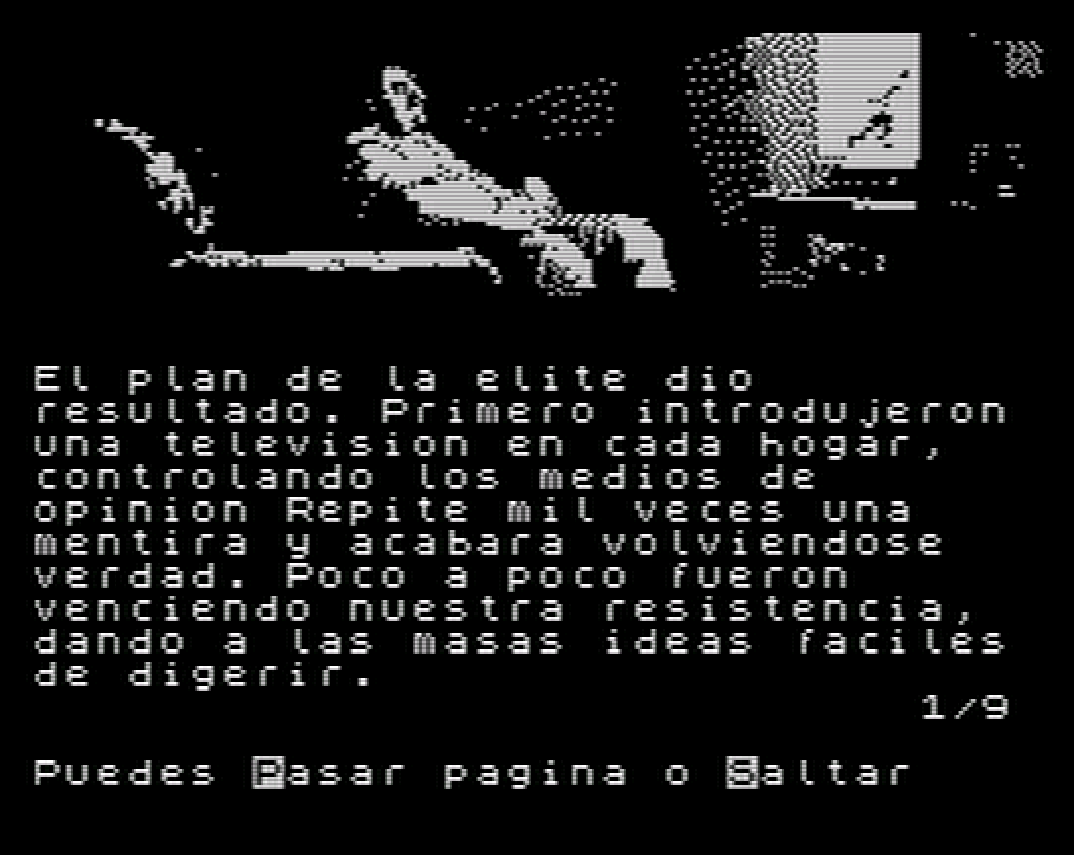 Critical Choice ZX Spectrum Captura de pantalla 1
