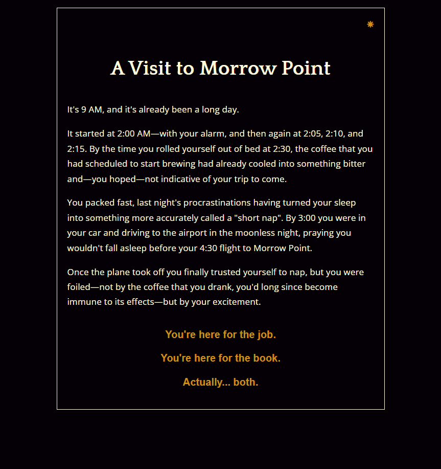 Screenshot 2 for A Visit to Morrow Point