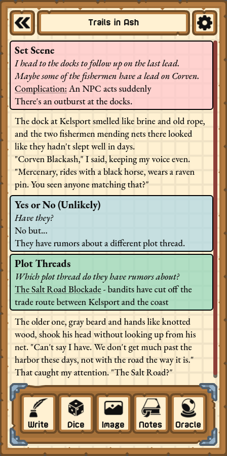 Screenshot 7 for One Page Solo Engine 2