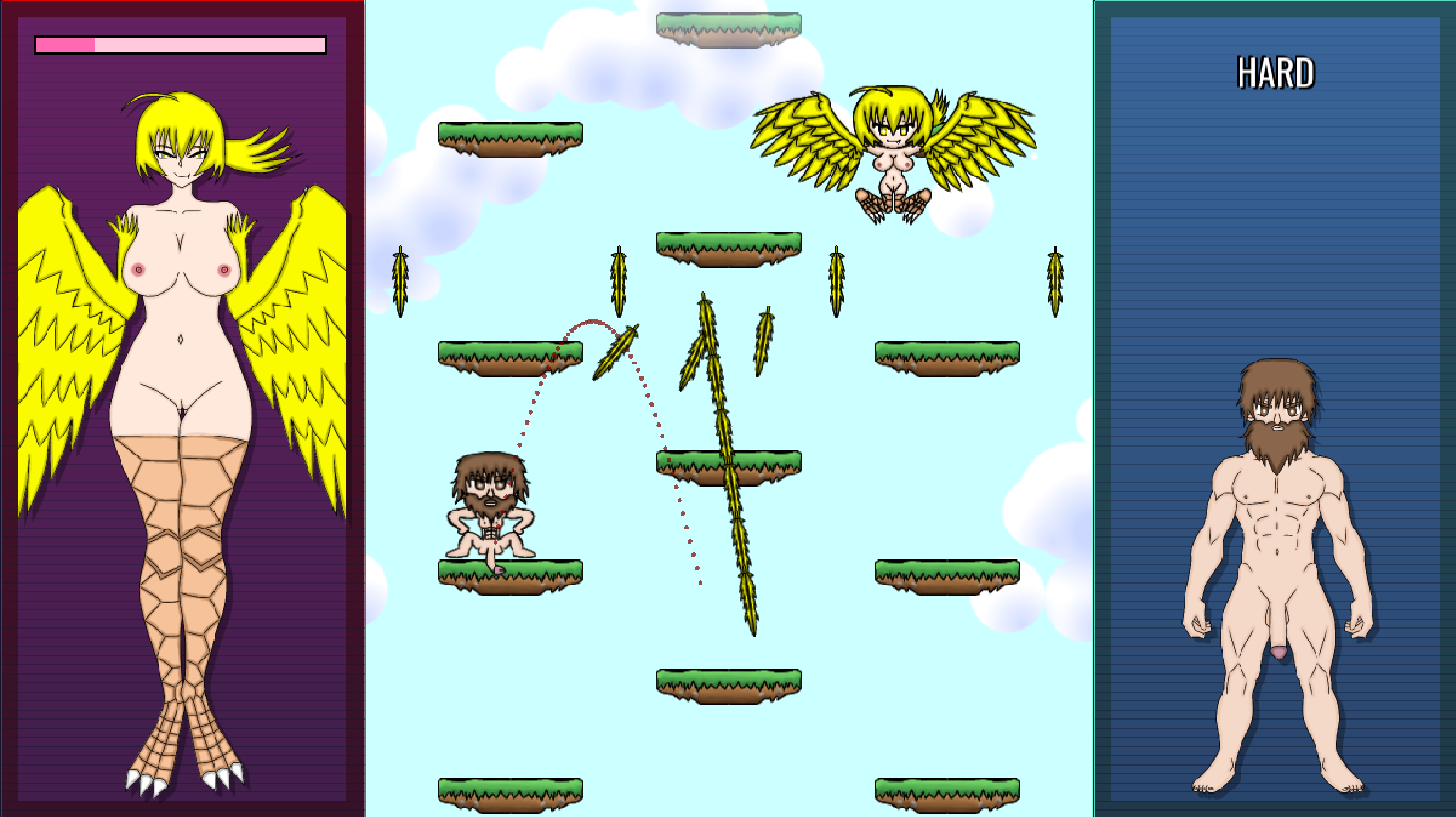 Climber Boy and Harpy Girls screenshot 1