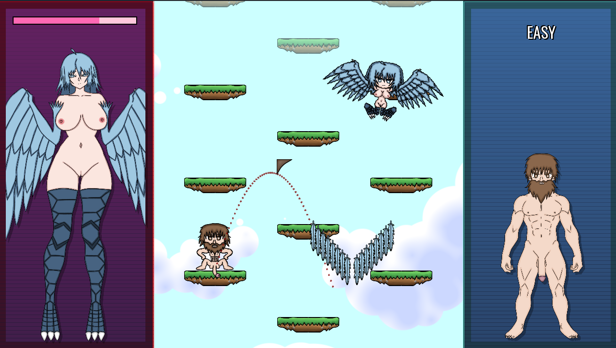 Climber Boy and Harpy Girls screenshot 2