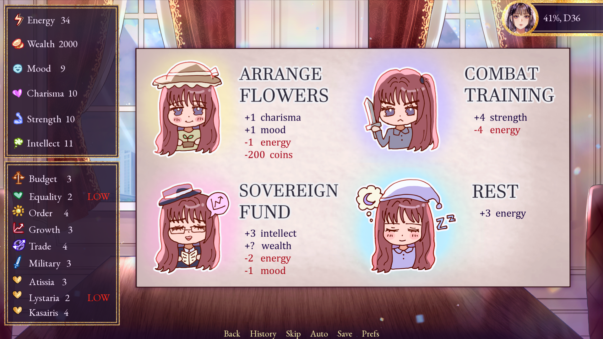 Screenshot 6 for Your Crown is Mine [Yuri & Otome]