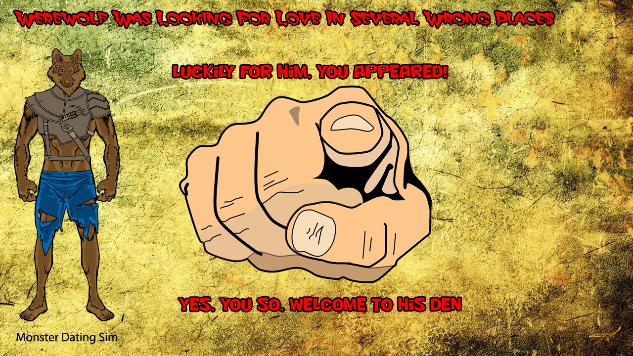 Cover image for Werewolf Was Looking For Love (In Several Wrong Places)