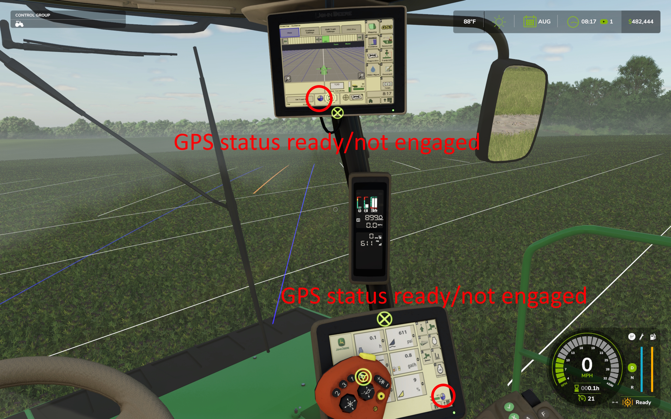 Screenshot 11 for FS25 2020 John Deere W235 and W260 Swather