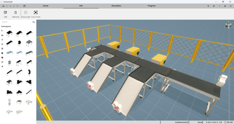 INDUSTRYLAB - Industrial Automation Simulator 3D by RoboLacyTech