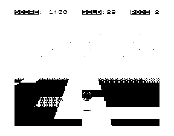 Screenshot 4 for Cosmic Payback (ZX81)