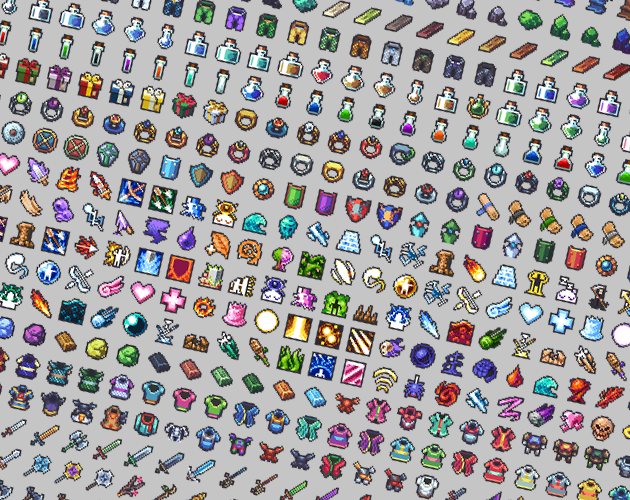 Rpg Icon Library 2050+ RPG Icon Pack - 2050+ RPG Icon Pack by Remi