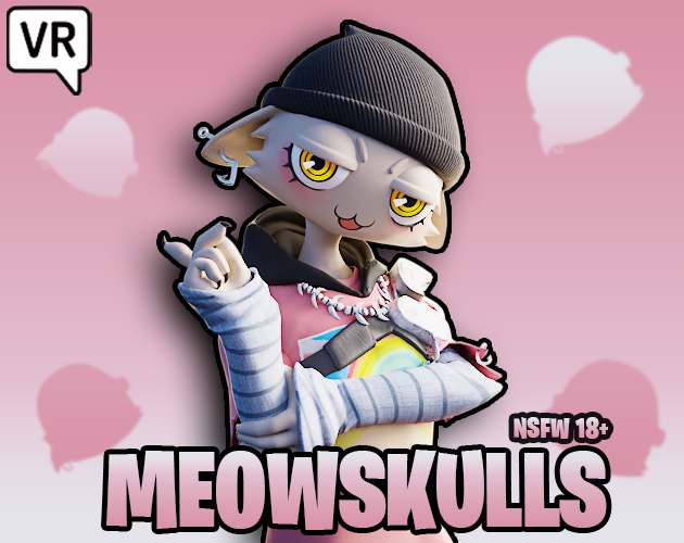 Screenshot 3 for [UPD!] Meowskulls - NSFW Blender Model + VRChat
