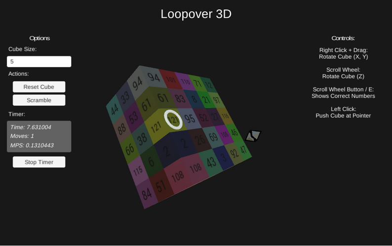 Loopover 3D by TesseractCat