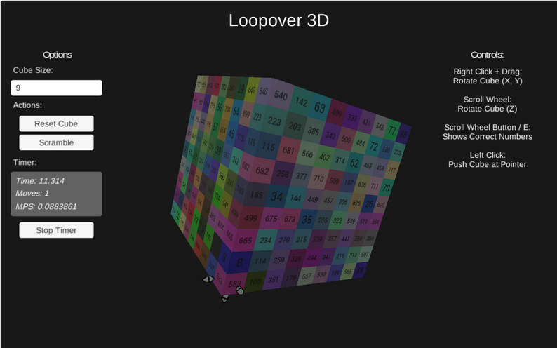 Loopover 3D by TesseractCat