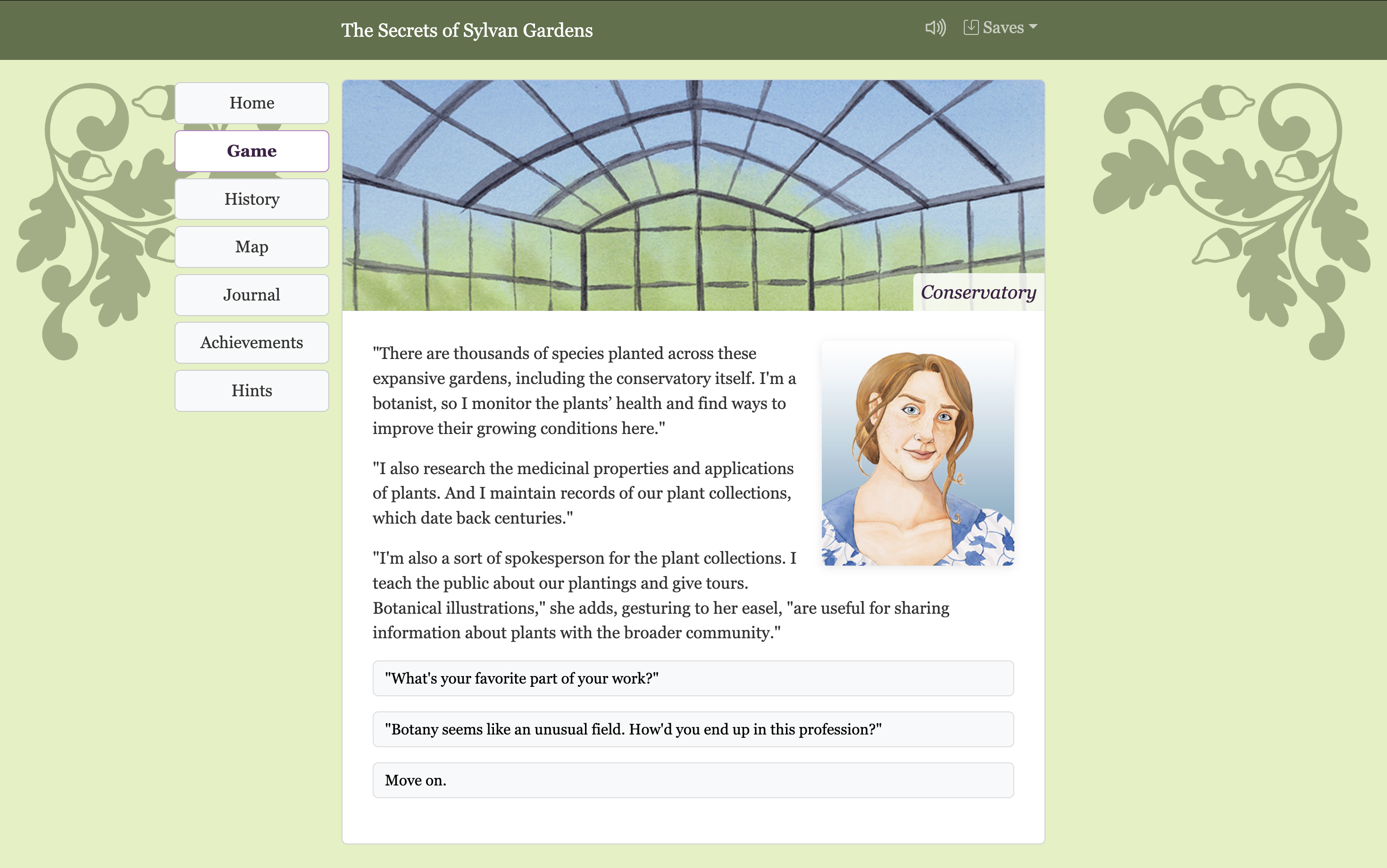 Screenshot 5 for The Secrets of Sylvan Gardens