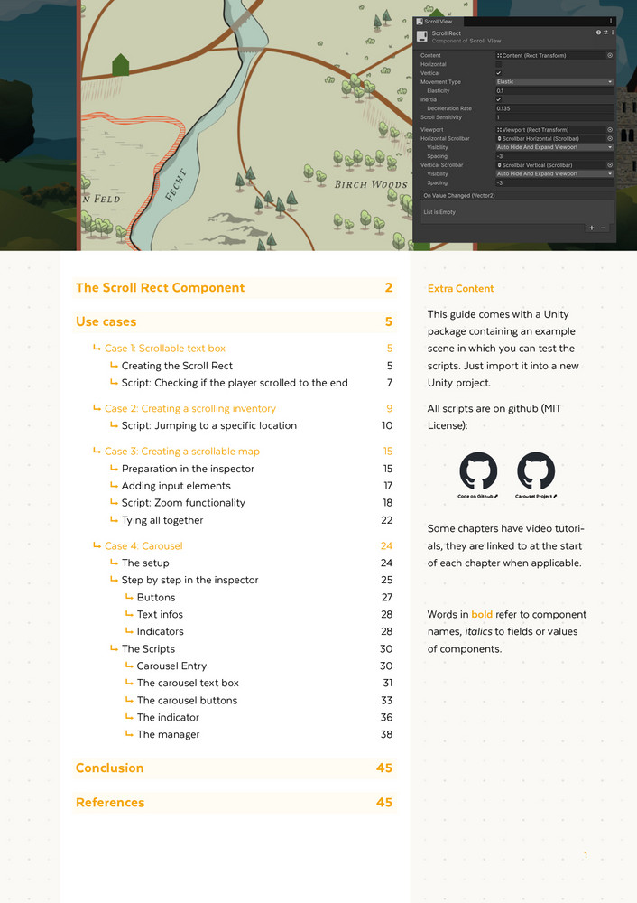 Scroll Rects - The Unity UGUI Guide by Christina Creates Games