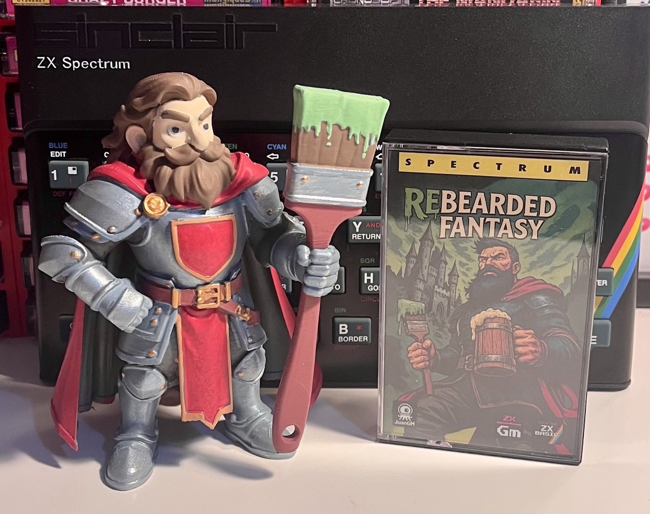 Screenshot 9 for Rebearded Fantasy (ZX Spectrum) 128K