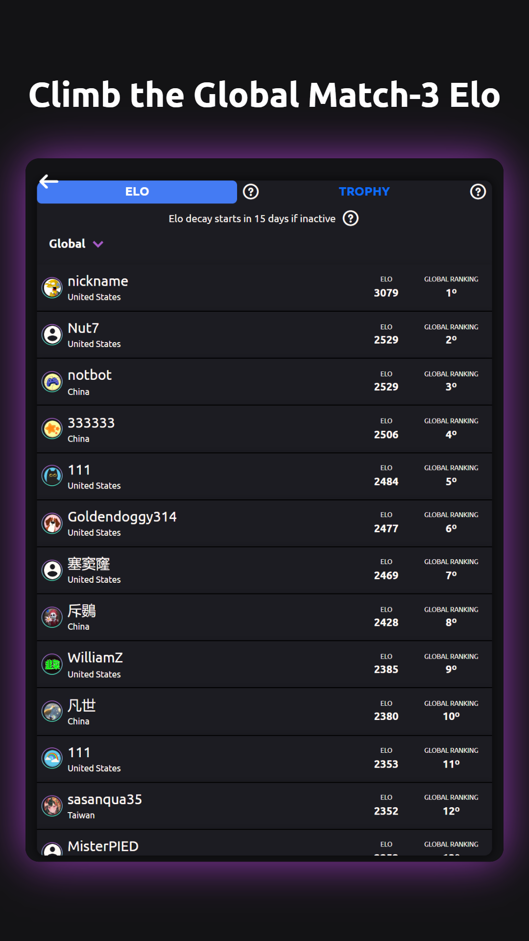 Screenshot 7 for Guivo: Multiplayer Match-3