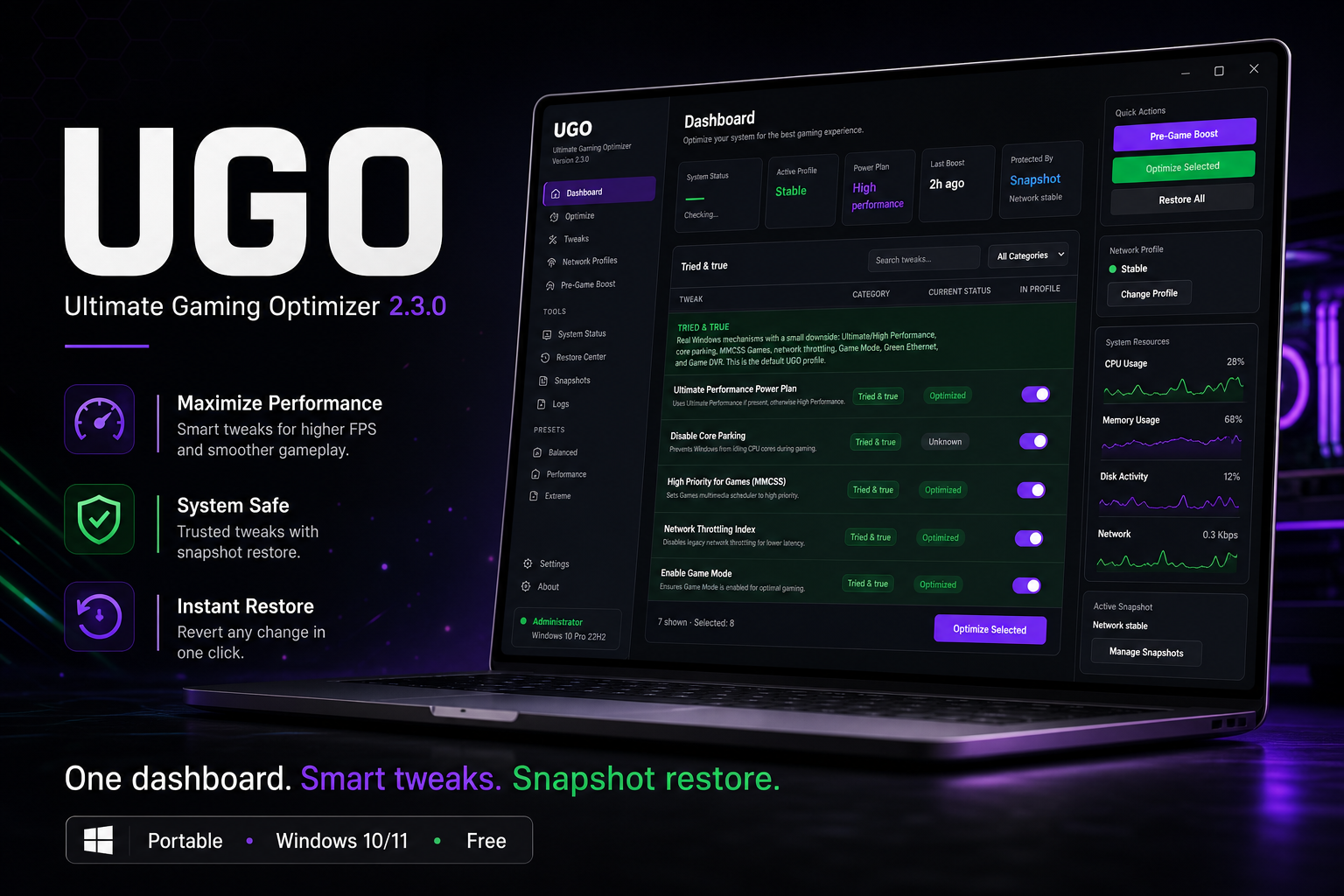 Screenshot 6 for Ultimate Game Optimizer (NOW FREE)