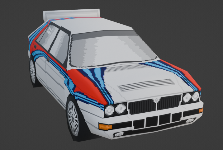 Pixelated Rally Cars by EgorZuyev