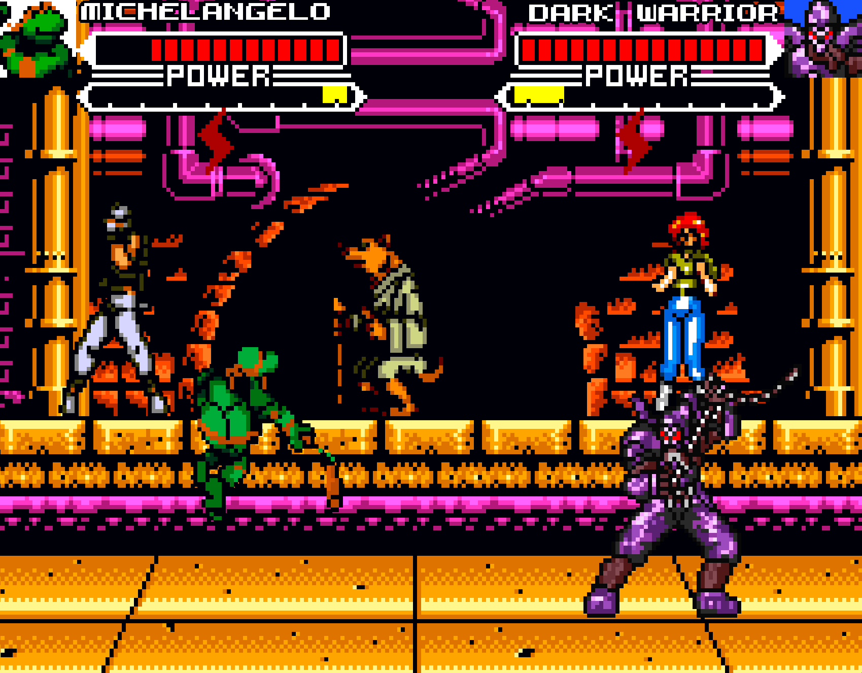 Screenshot 2 for Mighty Morphin Power Rangers - Power Nexus