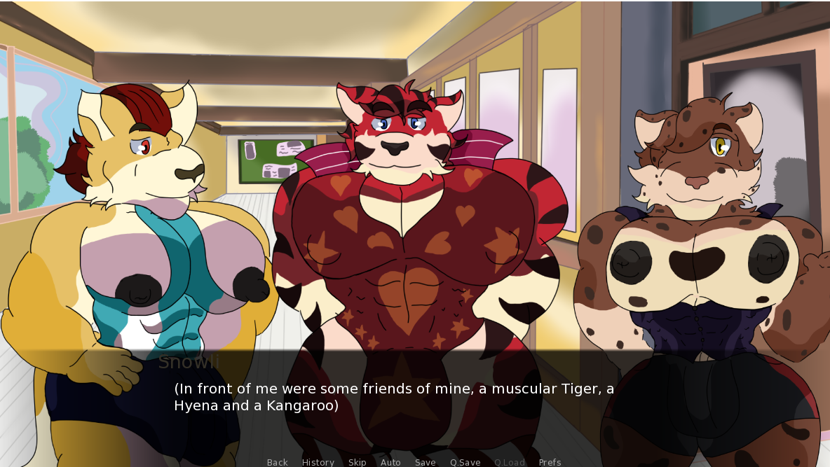 Screenshot 2 for Trapped in a Videogame VN