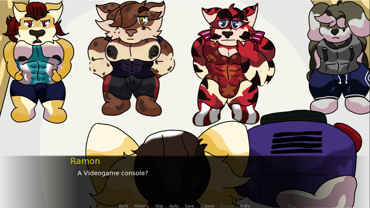 Screenshot 4 for Trapped in a Videogame VN