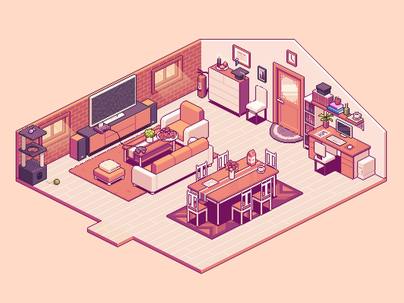 Pixel Room Creator by RainWinther