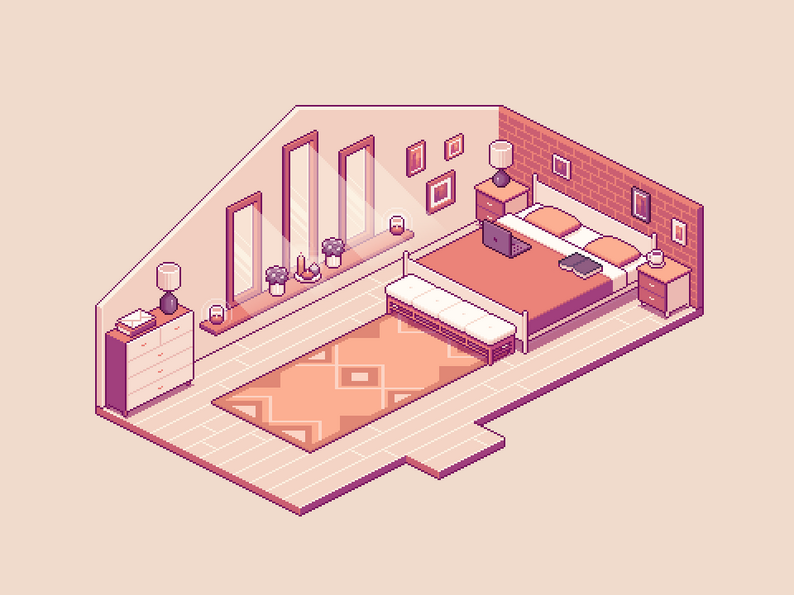 Pixel Room Creator by RainWinther