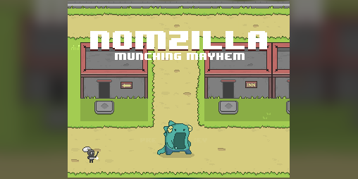 Cover image for Nomzilla: Munching Mayhem