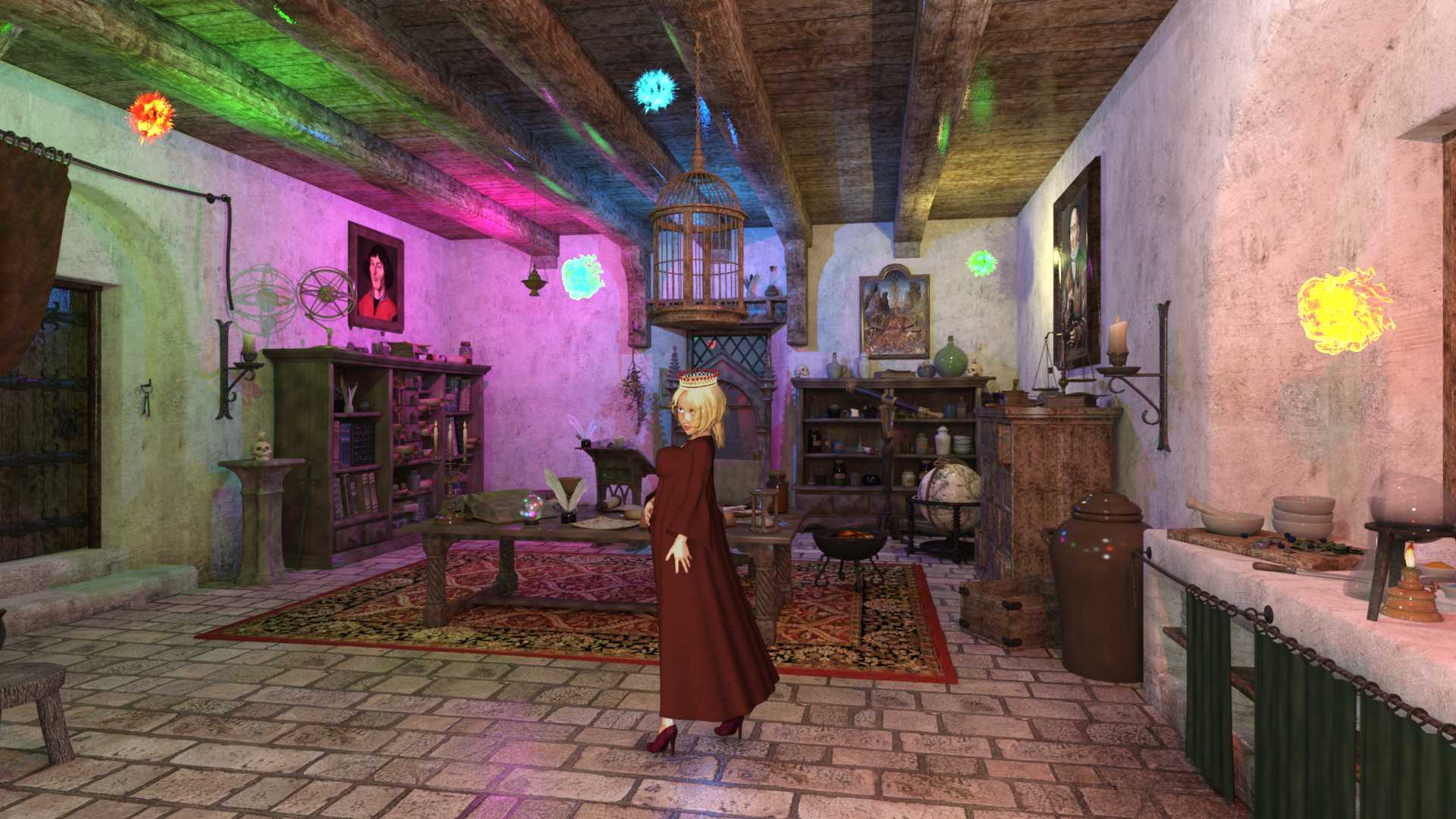 Witch Tutor: A visit to a wise man by moddb