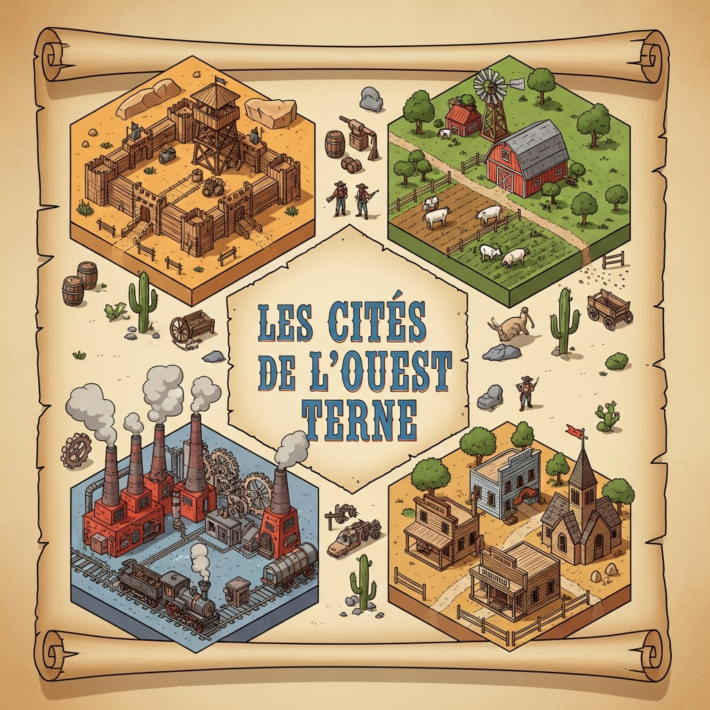 Screenshot 2 for 🏙️ Les Cités de l’Ouest Terne 🎴