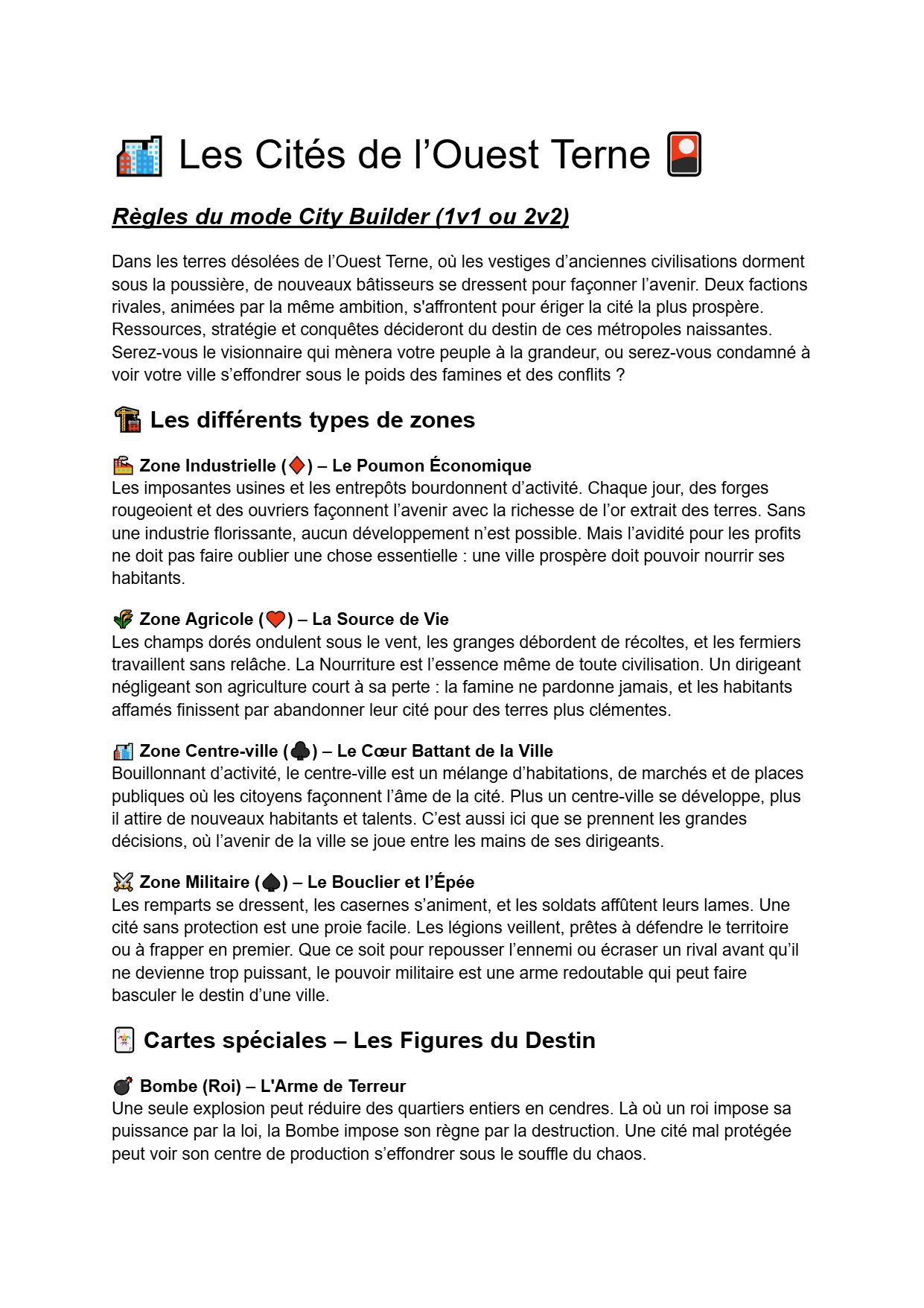 Screenshot 3 for 🏙️ Les Cités de l’Ouest Terne 🎴