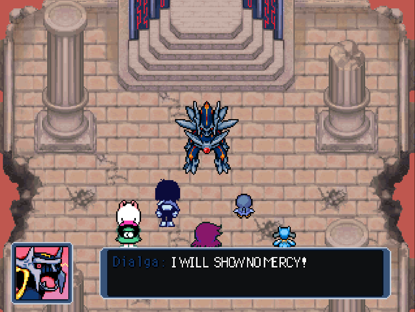 Screenshot 3 for Deltarune Explorers Of Sky: Battle Against Primal Dialga