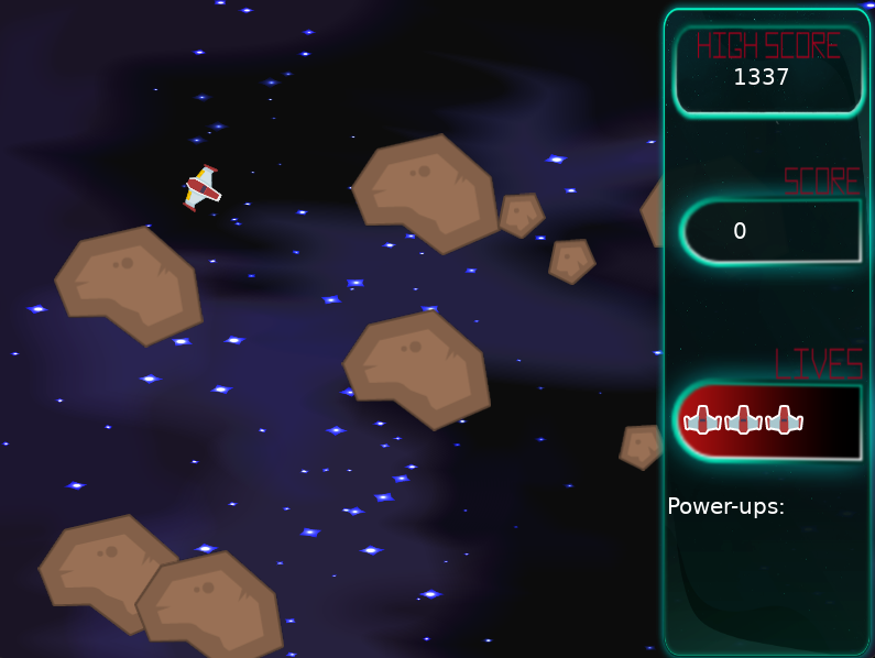 Screenshot 2 for Caspiran Asteroids
