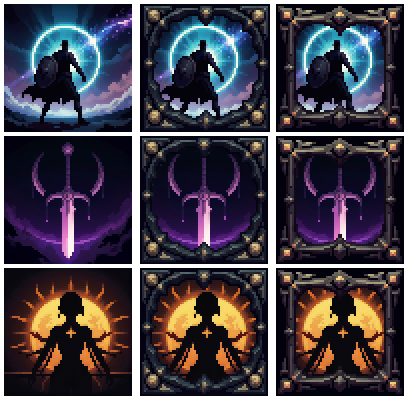 Command Icon Fantasy Class Fantasy Icons for Your Game by Byte Imagination