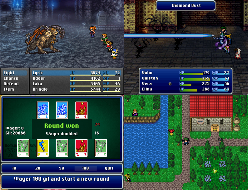 Screenshot 9 for Final Fantasy Blackmoon Prophecy Remake
