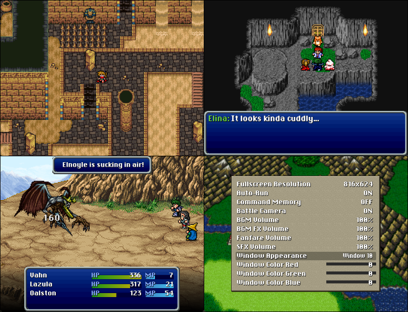 Screenshot 4 for Final Fantasy Blackmoon Prophecy Remake