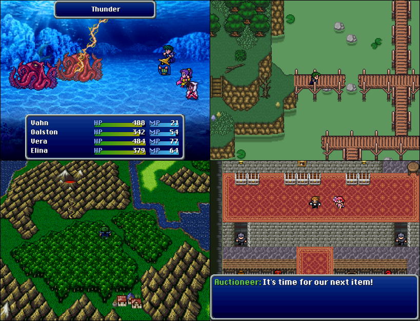 Screenshot 2 for Final Fantasy Blackmoon Prophecy Remake