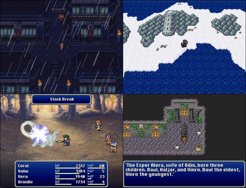 Screenshot 6 for Final Fantasy Blackmoon Prophecy Remake